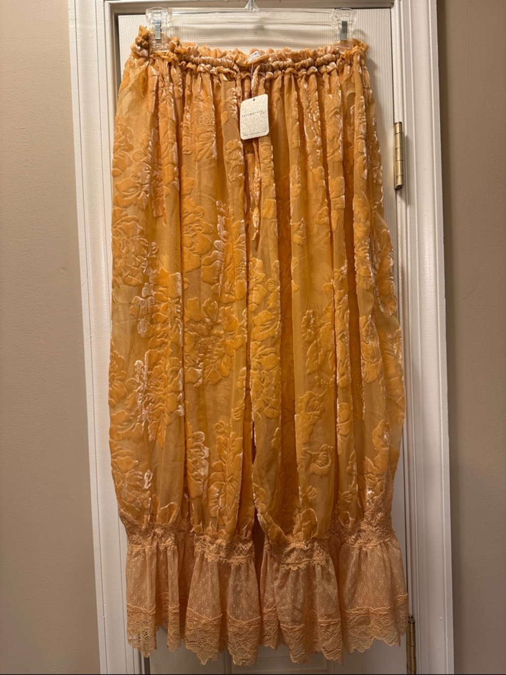 Intimately by Free People Forever Young Velvet Burnout Pants
